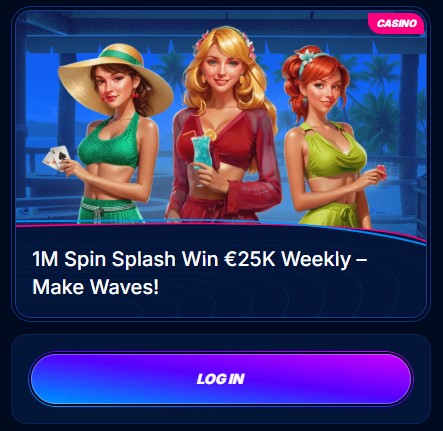 Boomerang Casino App on a mobile phone